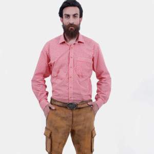 กางเกงขาสั้นหนังบาวาเรียปักลายสำหรับงานเฉลิมฉลองสไตล์เยอรมันดั้งเดิม Oktoberfest - Product Image 6