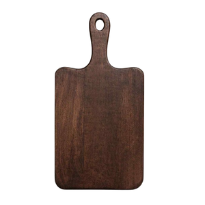 Tabla de Cortar Redonda de Madera con Asas, 1.5 cm de Grosor, Utensilio de Cocina Ecológico para Cortar Pizza - Product Image 5