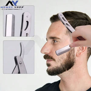 Maquinilla de afeitar Manual de una sola hoja Premium para barbería, cuchillo de afeitar OEM, maquinilla de afeitar de corte de precisión, herramienta de aseo tradicional para hombres - Product Image 4