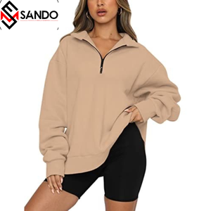 Pull imprimé bouffant de haute qualité sweats à capuche pour femmes Logo personnalisé sweat à capuche en éponge française lourde sweat 400gsm coton sweats à capuche pour femmes - Product Image 3