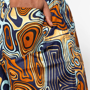 Offre Spéciale hommes 100% Polyester Gym Shorts de course à séchage rapide respirant Slim Fit Board motif court nouveauté High Street - Product Image 2