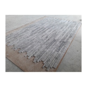 Carrelage en travertin gris toundra, finition polie, imperméable, carrelage de salle de bain intérieur, design contemporain - Product Image 5