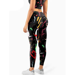 Ensemble de yoga réversible uni grande taille pour femmes - Qualité supérieure, service OEM, prix compétitif, écologique, respirant, taille élastique - Product Image 2