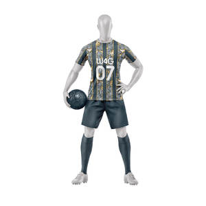 Ensembles de maillots de football de haute qualité avec logo personnalisé et nom d'équipe pour l'entraînement et les sports des enfants pour l'hiver et l'été - Product Image 6