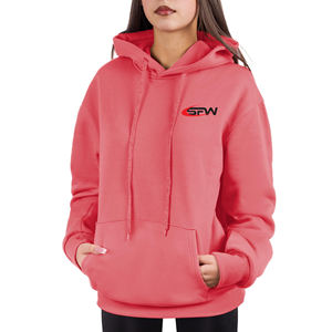 เสื้อฮู้ดผ้าคอตตอนโอเวอร์ไซส์สำหรับผู้หญิงเสื้อสเวตเตอร์แบบสวมหัวมีฮู้ดเสื้อแจ็คเก็ตขนแกะแนวสตรีทเสื้อแฟชั่นลำลองสำหรับฤดูหนาว - Product Image 1