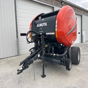 Compre Kubota Round Square Mini Hay Baler Machine Maquinaria agrícola con motor para prensa de balas de heno de paja - Product Image 6