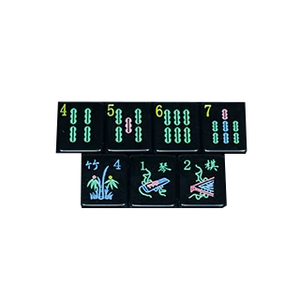 Juego de Mahjong americano personalizado profesional Viaje portátil Mini Mahjong Tiles Embalaje LOGO Personalización - Product Image 4