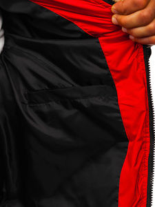 Veste matelassée chaude imperméable coupe-vent d'hiver à capuche brillante en duvet de canard Nouvelle arrivée en coton biologique Vestes matelassées pour hommes de couleur - Product Image 2