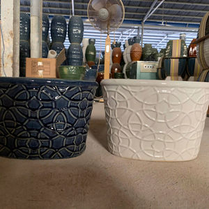 เครื่องเคลือบดินเผาเซรามิกขายดีเครื่องประดับโต๊ะทำด้วยมือสำหรับในร่มบ้านหรูหราห้องรับแขกโรงแรมงานสวน - Product Image 2