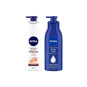 Lait corporel Nivea pour peaux très sèches, lotion hydratante riche, soin nourrissant en profondeur - Product Image 1