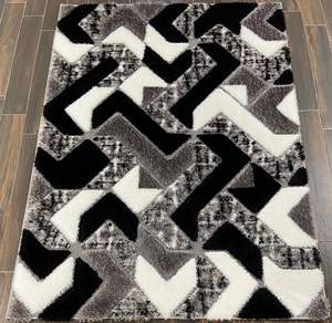 Alfombra de Pelo Largo Turca Adiva de la Mejor Calidad, Tejida a Máquina, Jacquard, de Polipropileno, Poliéster y Yute - Product Image 4