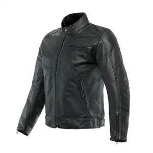 Breathable Biker Coat leather jacket For Men And Coats For Men High Quality Men's Full Zip Leather Jackets