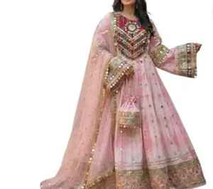 New Latest High Quality Women Best Modern Fashion Afghan KUCHI Handmade Tribal Dresses With CHARMA Embroidered 2026 - Product Image 5