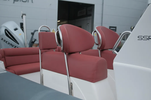 Bateau de travail professionnel de pêche à moteur hors-bord Scorpionn 8.1 2m 250CV V6 en acier inoxydable à 3 pales, d'occasion 2012, avec remorque - Product Image 6