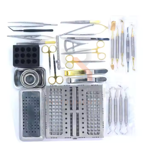 Juego de implantes dentales, caja de acero manual e instrumentos para cirugía dental, instrumentos de injerto óseo de Surgiright - Product Image 3