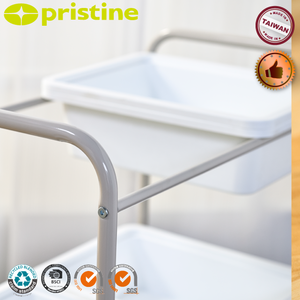 Fabricante de Muebles de Almacenamiento para el Hogar de Taiwán, Organizador de Almacenamiento Rodante de 6 Cajones, Pequeño, Mediano y Grande, Caja de Plástico con Estante - Product Image 5