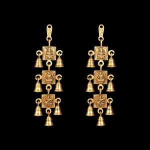 ชุดที่แขวนผนังสไตล์ศิลปะทำจากทองเหลืองบริสุทธิ์2ชิ้นสำหรับโอกาสในการจัดงานแต่งงาน - Product Image 1