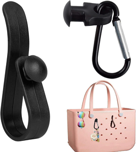 Custom Bag Hooks Key Holder Sunglasses <b>Frame</b> Keychain Insert Accessory Compatible with Bogg Bag Beach Tote Wholesale - Product Image 2