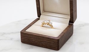 Anillo de Diamantes para Mujer, Corte Brillante Redondo, Joyería Clásica de Compromiso, Diamantes Cultivados en Laboratorio - Product Image 6