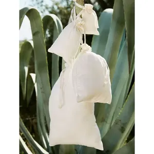 Sac à cordon en coton biologique, sacs de sport écologiques pour promotions - Product Image 3