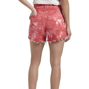 Shorts de Mezclilla para Mujer, Color Personalizado, Transpirables, con Bolsillos con Botones, Casuales, de Alta Calidad, Servicio OEM - Product Image 4