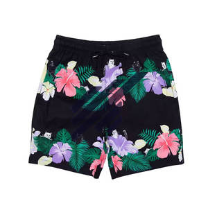 Short en toile de style décontracté pour hommes, 100% coton, motif solide, taille moyenne, dernier style. - Product Image 1