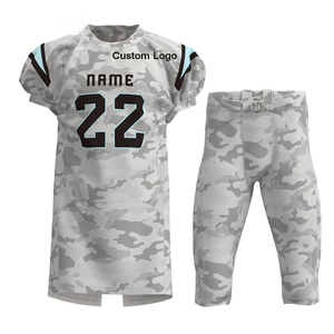 Ensemble d'uniformes de football américain en polyester sans manches respirants pour adultes personnalisés à séchage rapide maillot d'entraînement impression du nom de l'équipe SEWARD - Product Image 1