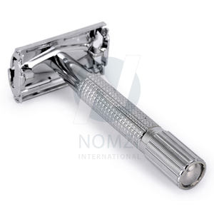 Rasoir de sécurité droit professionnel jetable en acier inoxydable de haute qualité pour le rasage des hommes - Product Image 4