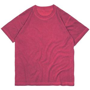 เสื้อยืดสตรีทแวร์แขนสั้นผ้าฝ้าย 100% คอวีทรงปกติ คุณภาพสูง สไตล์ฮิปฮอป สำหรับผู้ชาย - Product Image 3