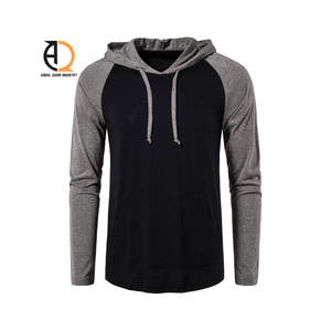 Sweat-shirts et sweats à capuche pour hommes 100% coton, personnalisés, pour l'entraînement, le jogging, motif uni, automne - Product Image 2