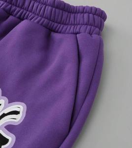 Conjunto de chándal unisex para Halloween, Sudadera con capucha y pantalones de chándal con estampado de letras personalizables | Direct Factory - Product Image 3