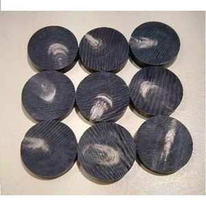 Botones de cuerno de búfalo negro de alta calidad del fabricante indio patrón redondo Color de cuerno natural para uso en prendas de vestir - Product Image 3