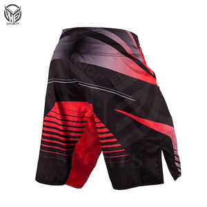 Shorts de MMA de buena calidad para hombre, shorts con impresión de logotipo personalizado, estilo shorts de MMA, ropa de entrenamiento, shorts de grappling. - Product Image 2