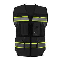 Gilet de travail haute visibilité de qualité supérieure gilet de sécurité réfléchissant haute visibilité gilet de sécurité robuste au prix de gros