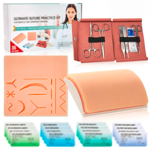 Usos del equipo médico para kits de práctica de sutura de primeros auxilios, uso de la mejor calidad en kits de sutura quirúrgica hospitalaria por ANAAIF - Product Image 5