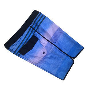 Pantalones cortos de baño personalizados 4 vías estiramiento playa Spandex estampado patrón para hombres pantalones cortos de playa DDP envío - Product Image 4