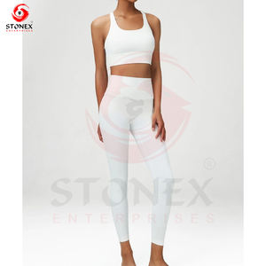2025 Offres Spéciales femmes Yoga Fitness ensembles entraînement Yoga sport ensemble porter des vêtements de sport vêtements de sport pour femmes Yoga ensembles - Product Image 4