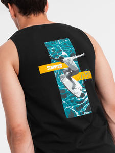 Vente en gros Débardeur pour hommes dernière conception en coton et polyester de style athlétique personnalisé pour le fitness et la gym - Product Image 4