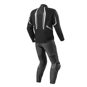 ชุดหนังสำหรับนักแข่งมอเตอร์ไซค์มืออาชีพ ขายส่ง แบบสั่งทำพิเศษ กันลม ไซส์ใหญ่ กันน้ำ ทนไฟ ระบายอากาศได้ดี - Product Image 6