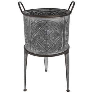 Support pour pot de fleur pour plante design personnalisé intérieur pour la maison et le jardin jardinière galvanisée avec support pour plantes d'intérieur et d'extérieur - Product Image 2