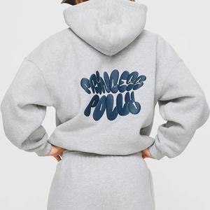 Sweat à capuche pour femme haut de gamme imprimé de logo personnalisé sweats à capuche pour femmes pull à capuche polaire à la mode pour les femmes - Product Image 2
