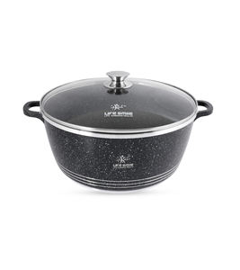 Casserole de cuisine antiadhésive avec revêtement en granit multicouche - Product Image 2