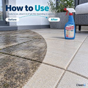 Spray Sigillante per Pavimentazioni 500ml, Protettivo Idrorepellente per Patio, Piastrelle, Cemento, Arenaria e Mattoni - Product Image 4
