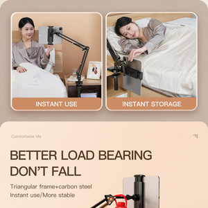 Support de tablette portable et réglable pour bras, idéal pour une utilisation confortable sur bureau ou en position assise. - Product Image 1