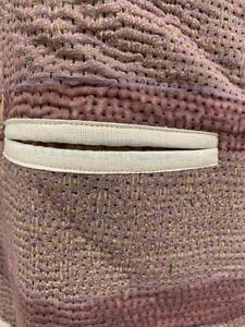 Contrast Panel Sleeveless Boxy-Fit Cotton <b>Waistcoat</b> Antique Kantha Quilt Vest Tine Fluffy Fleece Plaid <b>Waistcoat</b> - Product Image 3