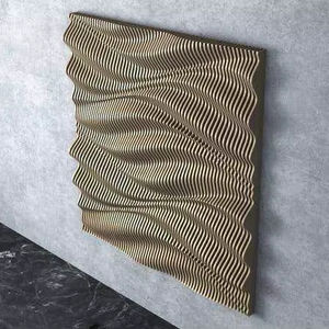 Decoración de Pared de Madera 3D Personalizada de Primera Calidad, Cabecera Paramétrica para Escenario e Interior - Product Image 1