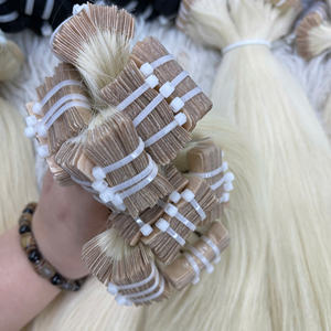 Venta al por mayor 100% cutícula alineada natural recto vietnamita extensiones de cabello humano tendencia caliente frontal paquete cinta pelo cortes calientes - Product Image 4