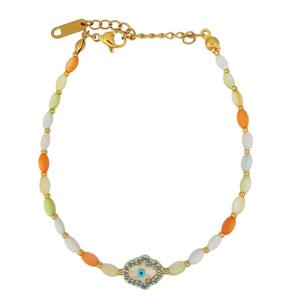 Pulsera de Ojo Turco de Moda, Elegantes Accesorios de Joyería - Product Image 2