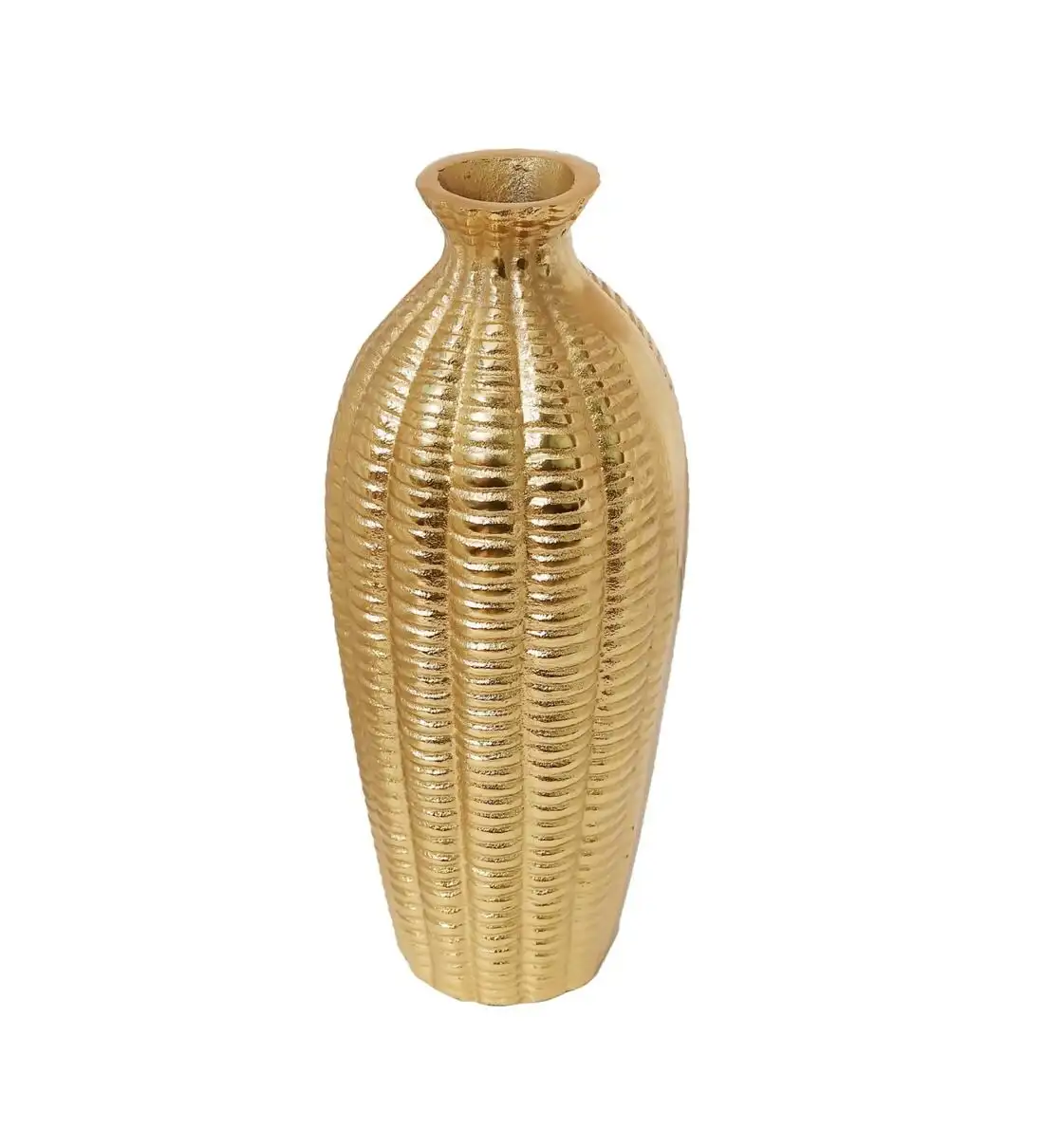 Bottle Shape Table Vase Modern Design Feature With Kernel Texture For Elevating Any Floral Arrangement With Understated Beauty