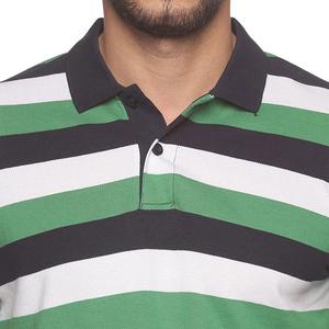 Camiseta de Algodón Transpirable para Hombre, Tallas Grandes, con Logotipo Personalizado, Manga Corta, Informal, de Lona, Venta al Por Mayor - Product Image 5